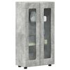 vidaXL Buffet FLORIN Gris b&eacute;ton 55,5 x 29 x 103 cm Bois d'ing&eacute;nierie