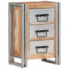 vidaXL Armoire &agrave; tiroirs 40 x 30 x 60 cm Bois de r&eacute;cup&eacute;ration massif