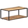 vidaXL Table basse 90x50x40 cm Bois de récupération solide