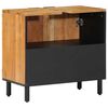 vidaXL Meuble de Lavabo de Salle de Bain Bois d'Acacia Massif