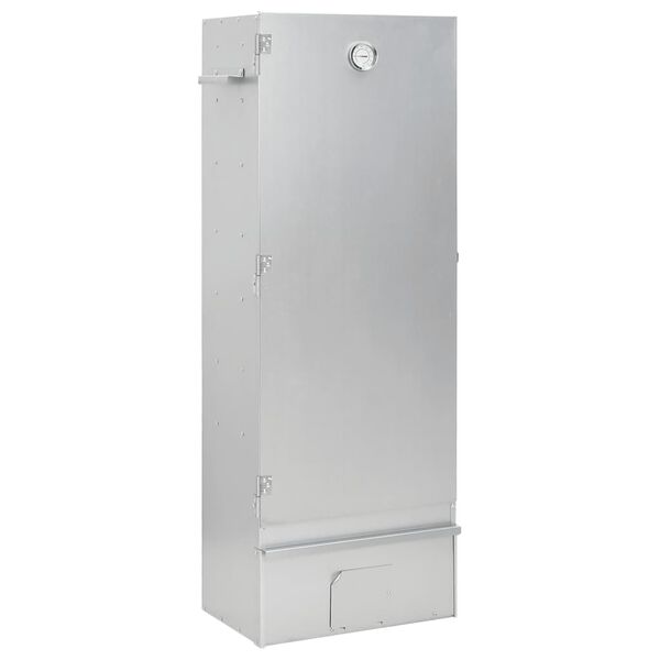 vidaXL Fumoir &agrave; four &agrave; BBQ g&eacute;n&eacute;rateur de fum&eacute;e froide acier galvanis&eacute;