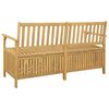 vidaXL Banc de rangement avec stockage avec porte Acacia massif