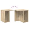 vidaXL Table d'appoint Ch&ecirc;ne Sonoma 37 x 32 x 40 cm Bois d'ing&eacute;nierie