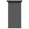 vidaXL Store lat&eacute;ral de balcon 117 x 250 cm 100% polyester fer acier