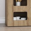 vidaXL Buffet Ch&ecirc;ne artisanal 100 x 35 x 59 cm Bois d'ing&eacute;nierie