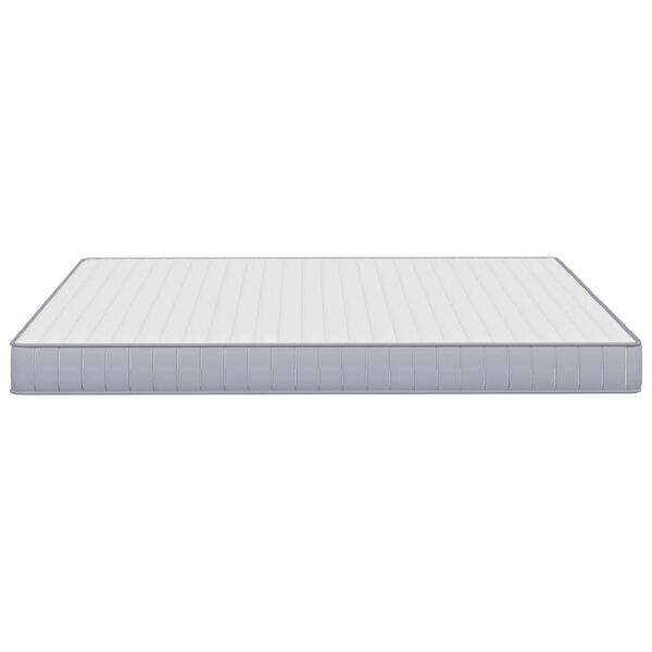 vidaXL Matelas en mousse moyennement doux 200x200 cm