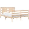 vidaXL Cadre de lit sans matelas 120x190 cm bois de pin massif