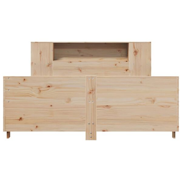 vidaXL Cadre de lit sans matelas 150x200 cm bois de pin massif