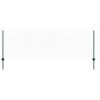 vidaXL Cl&ocirc;ture Euro avec poteau 10 x 0,8 m Acier recouvert de PVC Vert
