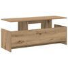 vidaXL Meuble TV Ch&ecirc;ne artisanal 102 x 35 x 45 cm Bois d'ing&eacute;nierie