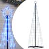 vidaXL Sapin de No&euml;l &agrave; LED 550 LED bleu 300 cm