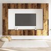 vidaXL Ensemble de meuble TV mural 8 pcs vieux bois bois d'ing&eacute;nierie