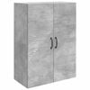 vidaXL Armoire Murale Gris b&eacute;ton 66 x 34,5 x 90 cm Bois d'ing&eacute;nierie