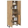 vidaXL Haut Armoire 2 pcs Ch&ecirc;ne artisanal 69,5 x 34 x 180 cm