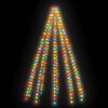vidaXL Guirlande lumineuse d'arbre de No&euml;l 250 LED color&eacute;es 250 cm