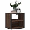 vidaXL Tables de chevet murales 2 pcs ch&ecirc;ne marron 40x31x39,5 cm