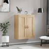 vidaXL Armoire murale ch&ecirc;ne sonoma 69,5x34x90 cm bois d'ing&eacute;nierie