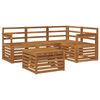 vidaXL Ensemble de canap&eacute;s d'ext&eacute;rieur 5 pcs Naturel