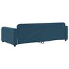 vidaXL Lit de repos sans matelas bleu 90x200 cm velours