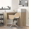 vidaXL Bureau d'angle avec tiroir Chêne Sonoma 102 x 88 x 75 cm