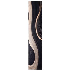 vidaXL Tapis de Cuisine Noir 300 x 60 cm Velours