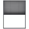 vidaXL Moustiquaire pliss&eacute;e pour fen&ecirc;tre Aluminium Anthracite 80x100cm