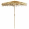vidaXL Parasol en bambou avec toit en feuille de bananier 270 cm
