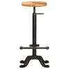 vidaXL Chaises de bar lot de 2 bois de manguier solide