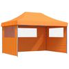 vidaXL Tente de f&ecirc;te Orange 279 x 410 x 315 cm Tissu Oxford
