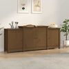 vidaXL Buffet Marron miel 164x37x68 cm Bois massif de pin