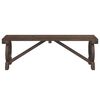 vidaXL Bancs de jardin lot de 2 bois de sapin massif