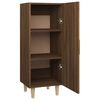 vidaXL Buffet Chêne marron 34,5x34x90 cm Bois d'ingénierie
