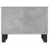 vidaXL Table basse Gris béton 60x44,5x45 cm Bois d'ingénierie