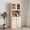 vidaXL Buffet ALTA 77x35x165 cm bois massif de pin