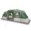 vidaXL Tente de camping tunnel 4 personnes vert imperm&eacute;able