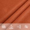 vidaXL Voile d'ombrage 160 g/m² Orange 2,5x5 m PEHD