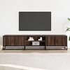 vidaXL Meuble TV chêne marron 180x35x41 cm bois d'ingénierie