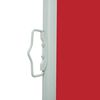 vidaXL Auvent lat&eacute;ral r&eacute;tractable 160 x 500 cm Rouge