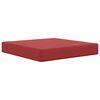 vidaXL Coussin de canap&eacute; d'ext&eacute;rieur 2 pcs Bordeaux Polyester