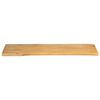 vidaXL Dessus de table 110x40x3,8 cm bord vivant bois massif manguier