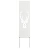 vidaXL &Eacute;cran de confidentialit&eacute; de jardin Blanc 32 x 140 cm