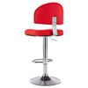 vidaXL Tabouret de bar Rouge Similicuir