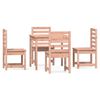 vidaXL Ensemble à manger de jardin 5 pcs bois massif Douglas