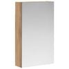 vidaXL Armoire Miroir de Salle de Bain Ch&ecirc;ne artisanal