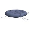 vidaXL Coussin rond bleu marine &Oslash; 100x11 cm tissu oxford