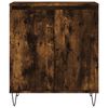 vidaXL Buffet Chêne fumé 60x35x70 cm Bois d'ingénierie