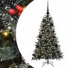 vidaXL Sapin de No&euml;l artificiel Vert 120 cm PVC, plastique et acier
