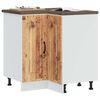 vidaXL Armoire d'angle de cuisine Kalmar vieux bois bois d'ing&eacute;nierie