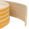 vidaXL joint de fen&ecirc;tre autocollant Blanc 8 x 2 mm 12 m Mousse EPDM