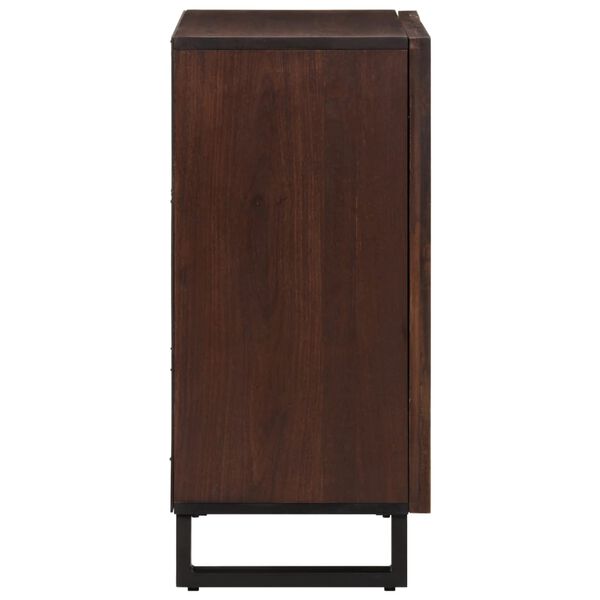vidaXL Buffet marron 60x34x75 cm bois massif de manguier
